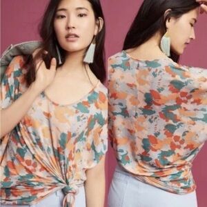 Colorful Abstract Women's Top